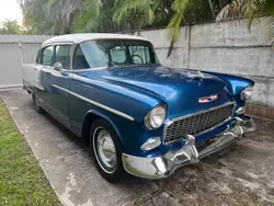 Chevrolet bel air salvage cars for sale: 1955 Chevrolet BEL AIR