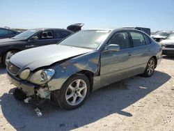 Salvage cars for sale from Copart San Antonio, TX: 2003 Lexus GS 300