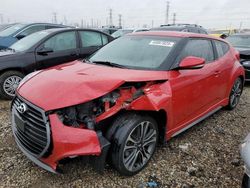 Hyundai Veloster salvage cars for sale: 2016 Hyundai Veloster Turbo