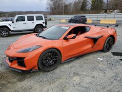 Salvage cars for sale at Concord, NC auction: 2025 Chevrolet Corvette Z06 3LZ