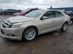 Salvage cars for sale at Woodhaven, MI auction: 2013 Chevrolet Malibu 1LT