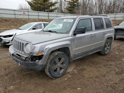 Salvage cars for sale at Davison, MI auction: 2014 Jeep Patriot Latitude