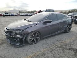 Salvage cars for sale at Las Vegas, NV auction: 2017 Honda Civic SI