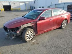 Salvage cars for sale at Vallejo, CA auction: 2018 KIA Optima LX