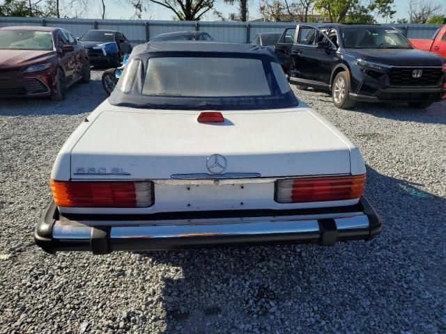 1987 Mercedes-Benz 560 SL