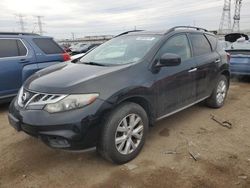 Salvage cars for sale at Elgin, IL auction: 2012 Nissan Murano S