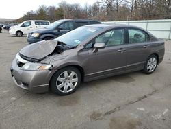 Salvage cars for sale at Brookhaven, NY auction: 2010 Honda Civic LX