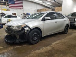 Salvage cars for sale at Ham Lake, MN auction: 2014 Toyota Corolla L