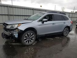 Carros salvage a la venta en subasta: 2015 Subaru Outback 2.5I Limited