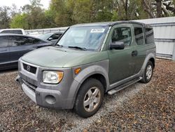 Salvage cars for sale at Riverview, FL auction: 2003 Honda Element EX