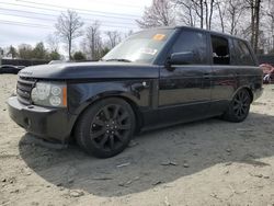 Salvage cars for sale at Waldorf, MD auction: 2006 Land Rover Range Rover Supercharged