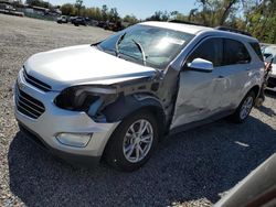 Salvage cars for sale at Riverview, FL auction: 2016 Chevrolet Equinox LT