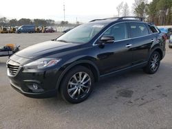 Salvage cars for sale at Dunn, NC auction: 2015 Mazda CX-9 Grand Touring