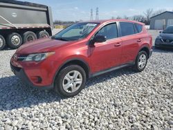 Salvage cars for sale at Barberton, OH auction: 2013 Toyota Rav4 LE