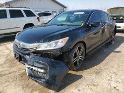 Honda salvage cars for sale: 2017 Honda Accord Sport