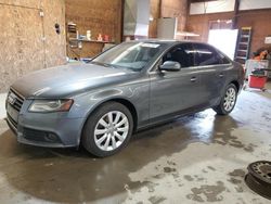 Salvage cars for sale at Ebensburg, PA auction: 2012 Audi A4 Premium