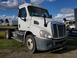 Salvage trucks for sale at Fresno, CA auction: 2014 Freightliner Cascadia 113 Semi Truck