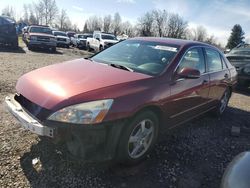 Salvage cars for sale at Portland, OR auction: 2006 Honda Accord Hybrid