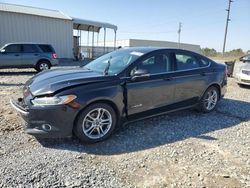 Salvage cars for sale at Tifton, GA auction: 2015 Ford Fusion SE Hybrid