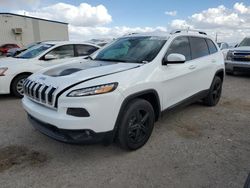 Salvage cars for sale at Tucson, AZ auction: 2018 Jeep Cherokee Latitude