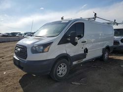 Salvage cars for sale at Brighton, CO auction: 2015 Ford Transit T-250