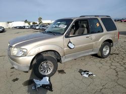 Salvage cars for sale at Martinez, CA auction: 2001 Ford Explorer Sport