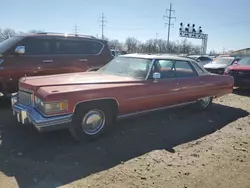 Salvage cars for sale at Columbus, OH auction: 1976 Cadillac 4D