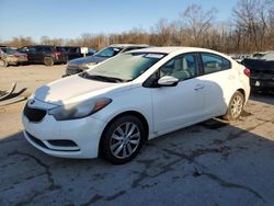 Salvage cars for sale at Ellwood City, PA auction: 2014 KIA Forte LX