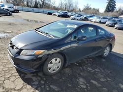 Salvage cars for sale at Portland, OR auction: 2012 Honda Civic LX