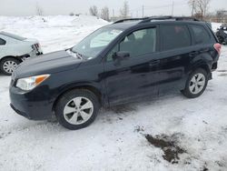 Salvage cars for sale at Montreal Est, QC auction: 2015 Subaru Forester 2.5I Limited