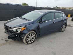 Carros salvage a la venta en subasta: 2015 KIA Forte EX