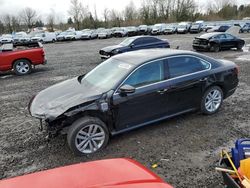 Salvage cars for sale at Portland, OR auction: 2018 Volkswagen Passat SE