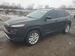 Salvage cars for sale from Copart Chicago Heights, IL: 2017 Jeep Cherokee Limited