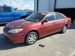 Toyota salvage cars for sale: 2003 Toyota Camry LE