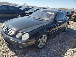 Salvage cars for sale at Kansas City, KS auction: 2004 Mercedes-Benz CL 500