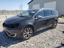 Carros salvage sin ofertas aún a la venta en subasta: 2017 Chrysler Pacifica Limited