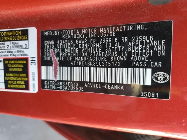 2009 Toyota Camry Base