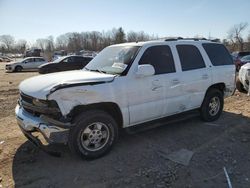 Salvage cars for sale at Chalfont, PA auction: 2002 Chevrolet Tahoe K1500