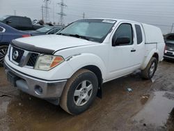 Salvage cars for sale at Elgin, IL auction: 2005 Nissan Frontier King Cab LE