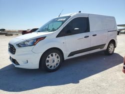 Salvage trucks for sale at Houston, TX auction: 2021 Ford Transit Connect XLT