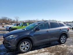 Salvage cars for sale at Des Moines, IA auction: 2013 Mazda CX-9 Touring