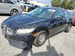 Salvage cars for sale at Rancho Cucamonga, CA auction: 2017 Honda Civic LX