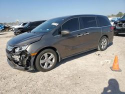 Salvage cars for sale at Houston, TX auction: 2019 Honda Odyssey EXL