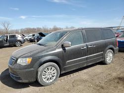 Salvage cars for sale at Des Moines, IA auction: 2013 Chrysler Town & Country Limited