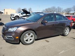 Salvage cars for sale at Moraine, OH auction: 2015 Chevrolet Cruze LT