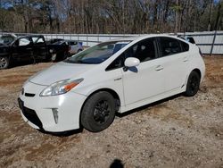 Salvage cars for sale at Austell, GA auction: 2012 Toyota Prius