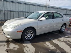 Carros salvage a la venta en subasta: 2002 Lexus ES 300