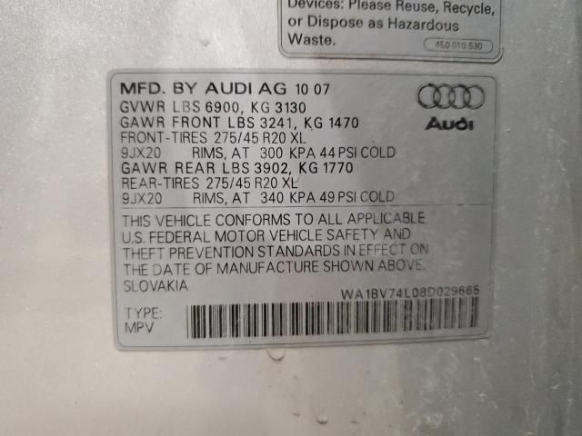 2008 Audi Q7 4.2 Quattro Premium