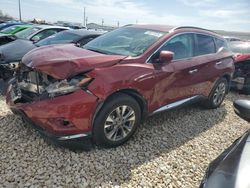 Salvage cars for sale at Taylor, TX auction: 2018 Nissan Murano S