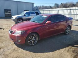 Salvage cars for sale at Grenada, MS auction: 2008 Lexus IS 250